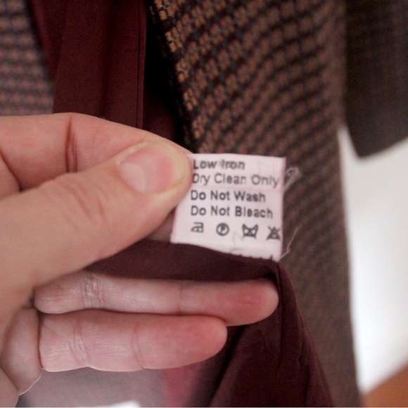 MOISELLE Lightweight Wool Blend Car Coat Fall Jacket Lined Small S Medium M - Picture 9 of 9